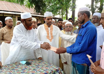 জৈন্তাপুরে পৃথক সড়ক দুর্ঘটনায় নিহত ৭ জনের পরিবারের পাশে জামায়াত
