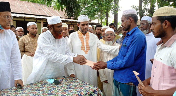 জৈন্তাপুরে পৃথক সড়ক দুর্ঘটনায় নিহত ৭ জনের পরিবারের পাশে জামায়াত