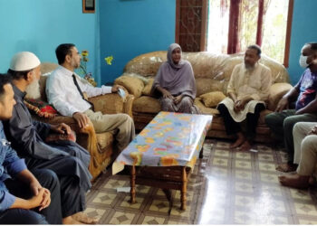 পুলিশী হেফাজতে মৃত্যুবরণকারী রায়হানের পরিবারের পাশে সিলেট মহানগর জামায়াত