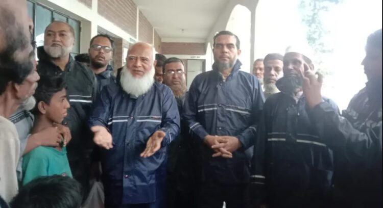 Jamaat Ameer relief distribution in Sylhet